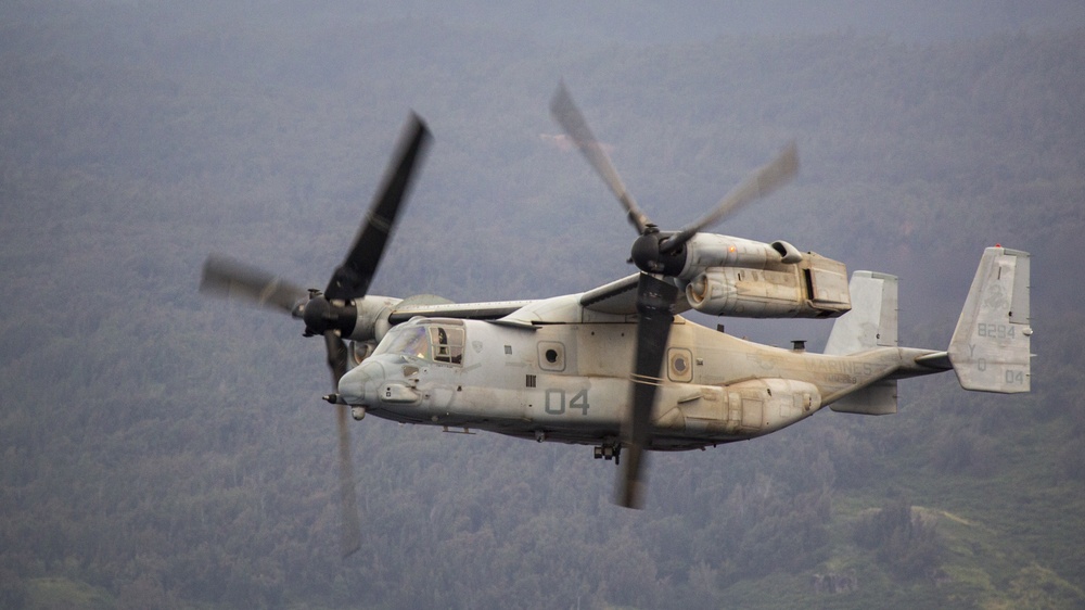 VMM-268 GAU-17 Minigun Weapons Test