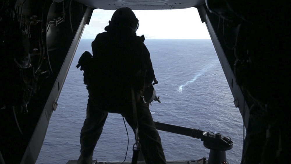 VMM-268 GAU-17 Minigun Weapons Test