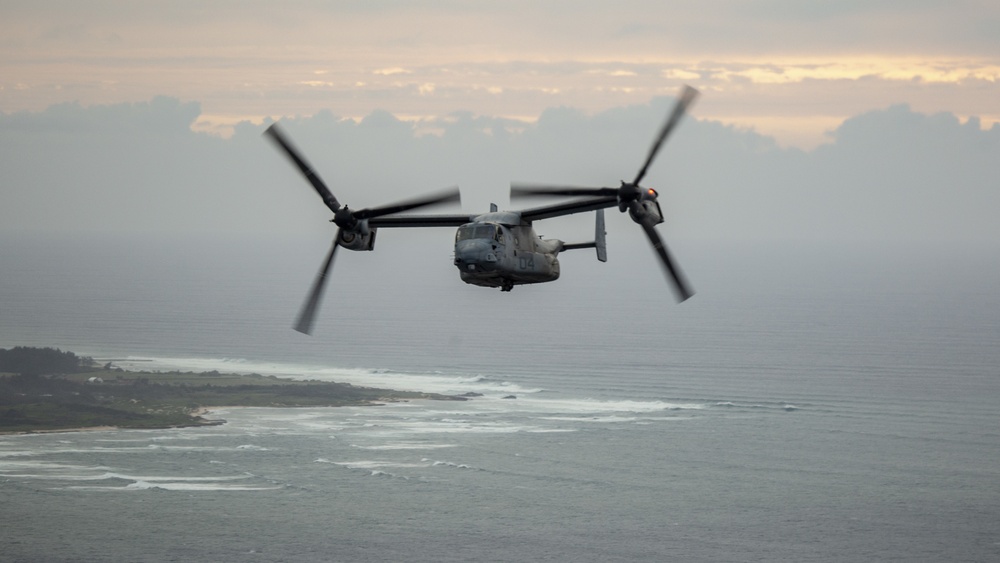VMM-268 GAU-17 Minigun Weapons Test