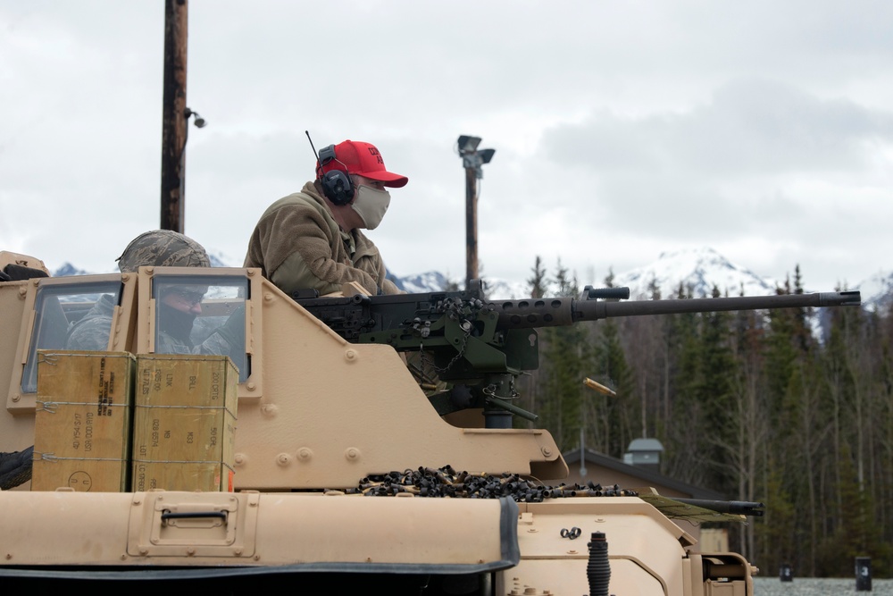 Machine gunning to maintain mission readiness