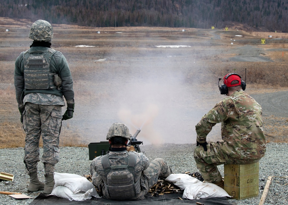 Machine gunning to maintain mission readiness
