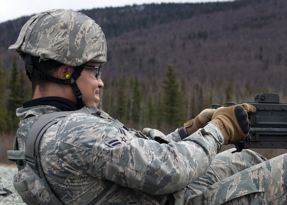 Machine gunning to maintain mission readiness