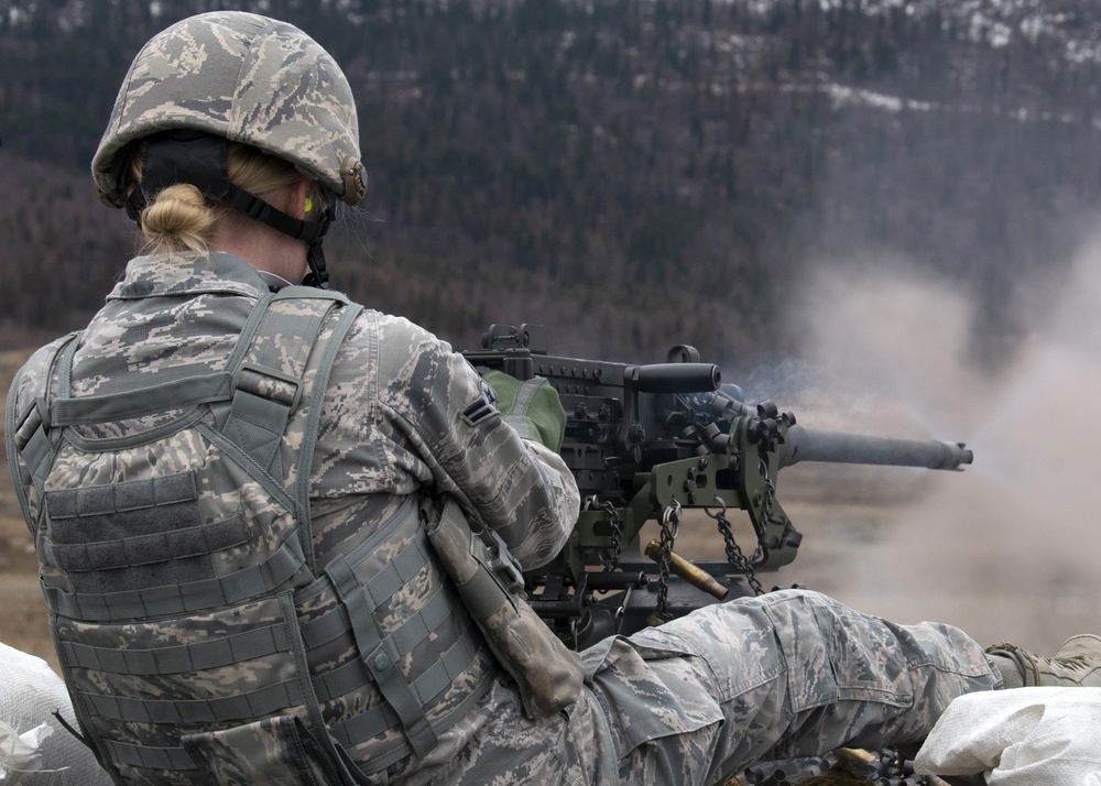 Machine gunning to maintain mission readiness