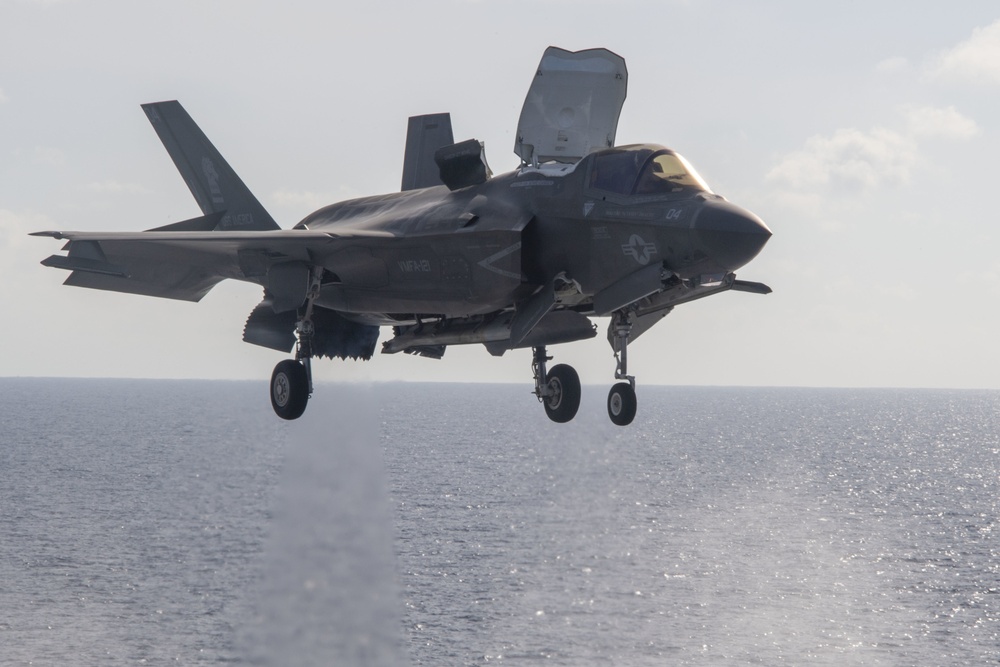 USS America (LHA 6) Conducts Flight Operations