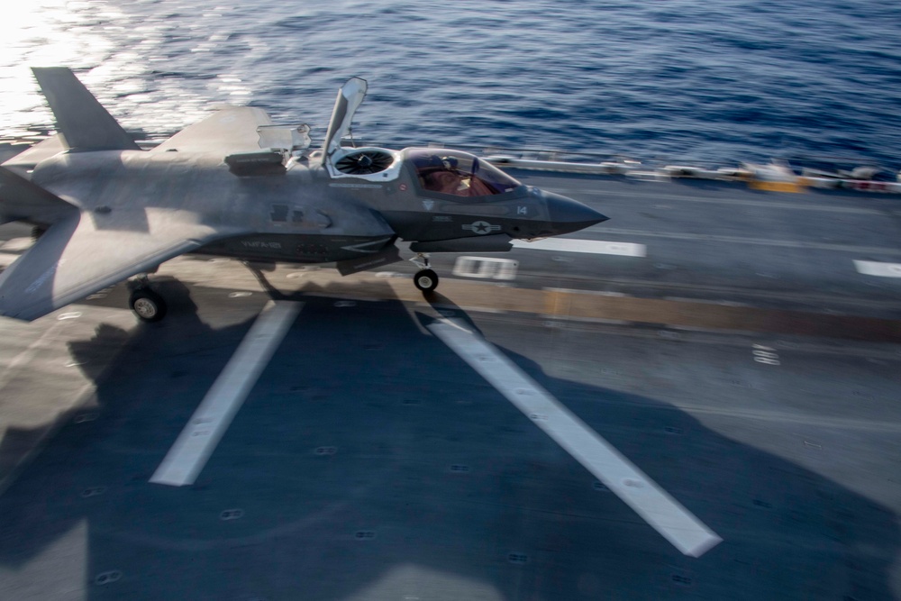 USS America (LHA 6) Conducts Flight Operations