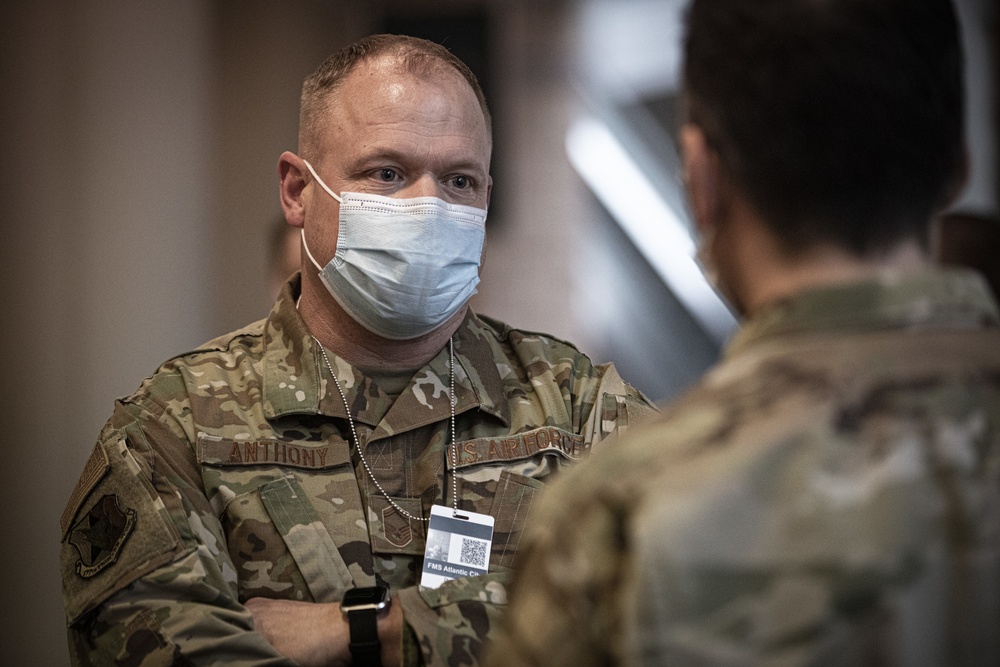 New Jersey Air National Guard Commander tours Federal Medical Station Atlantic City