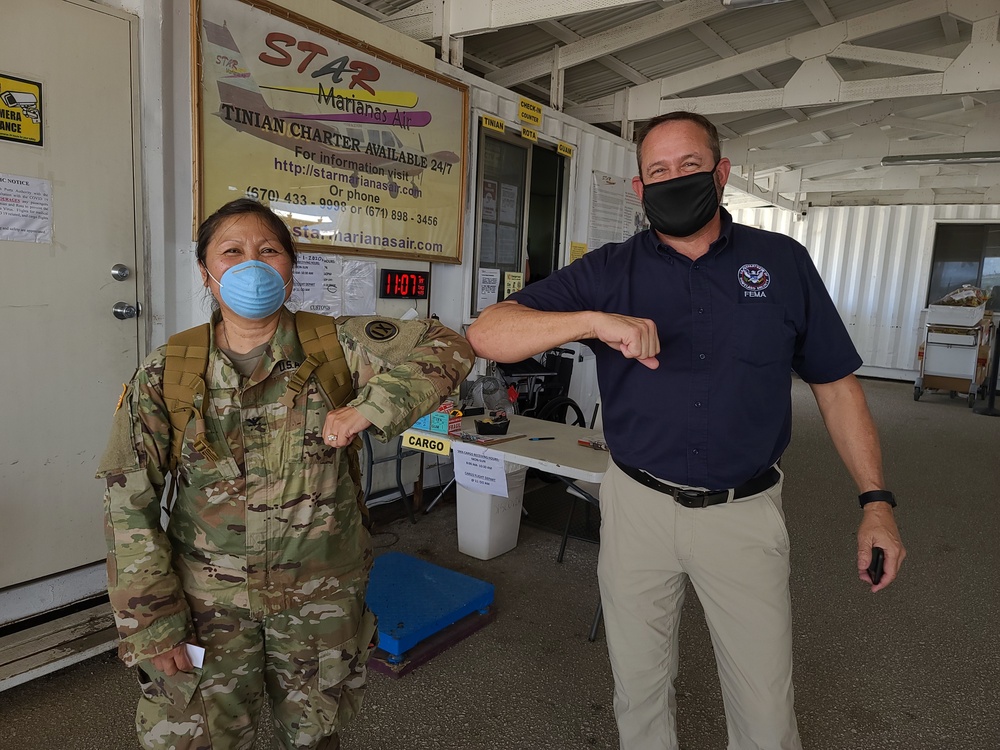 Army Nurses Arrive In Saipan