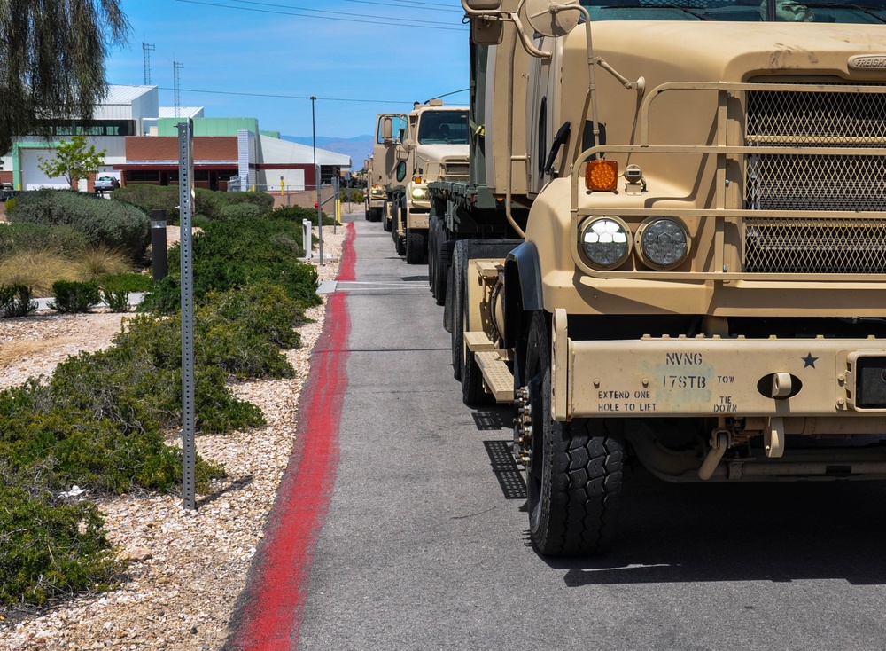 Task Force 17th Delivers Medical Supplies to Las Vegas Healthcare Partners
