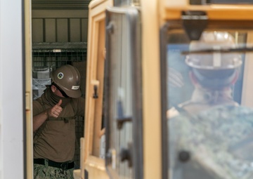 Seabees Begin Installation of EMF Medical Equipment