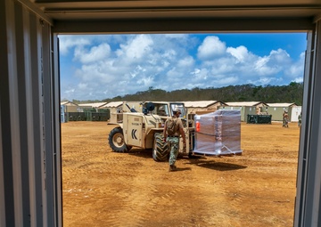 Seabees Begin Installation of EMF Medical Equipment