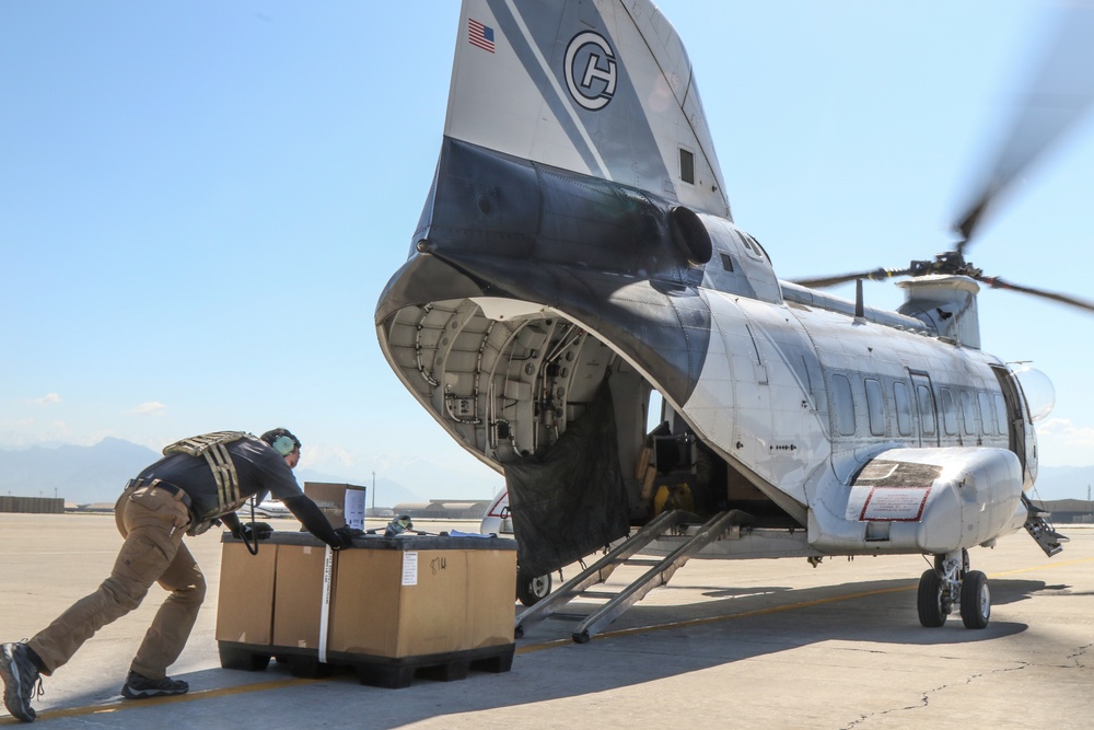COVID-19 Supplies shipped to Afghanistan
