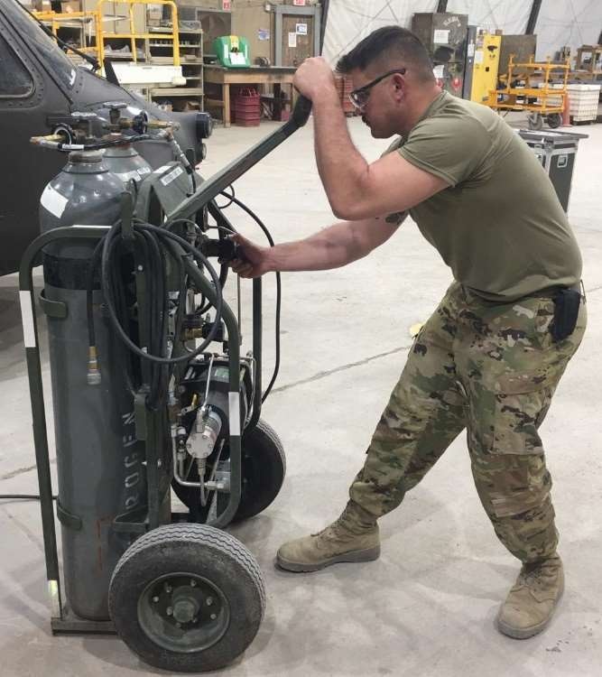 Main Landing Gear Strut Repair