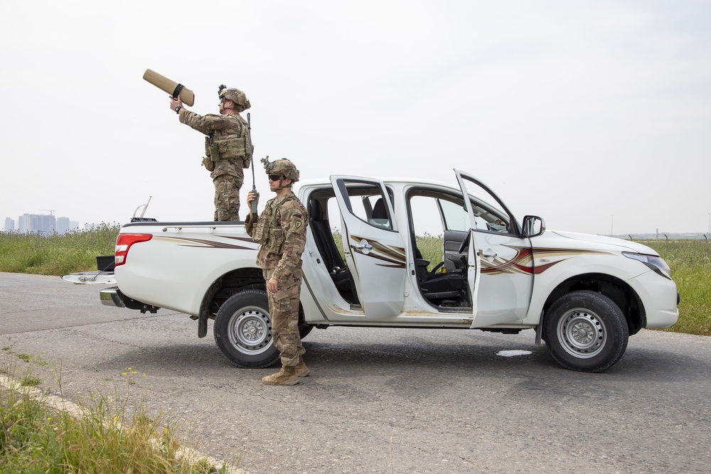 Counter unmanned aerial system training exercise