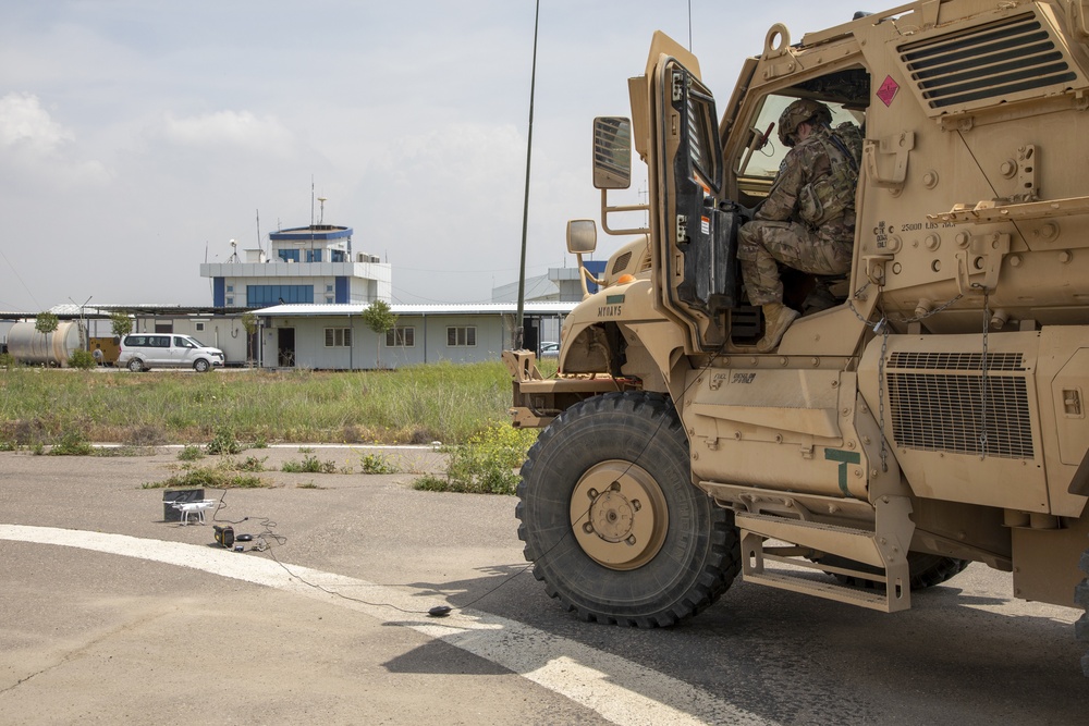 Counter unmanned aerial system training exercise