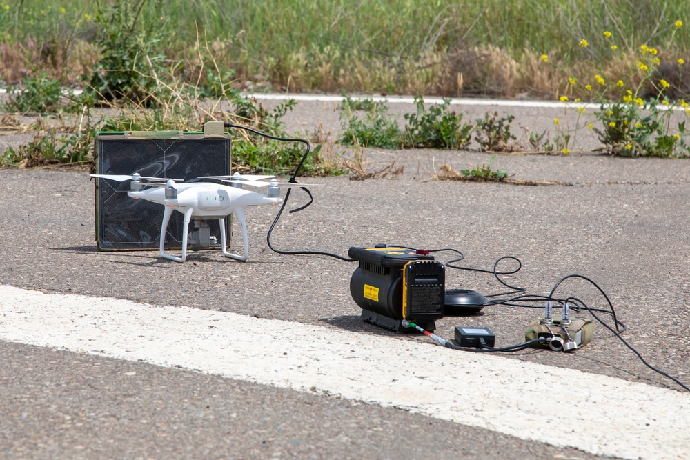 Counter unmanned aerial system training exercise