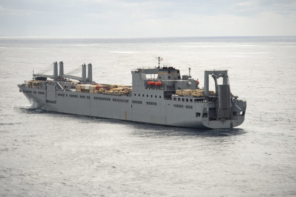 Vella Gulf Conducts Convoy Operations in the Atlantic Ocean