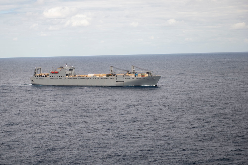 Vella Gulf Conducts Convoy Operations in the Atlantic Ocean