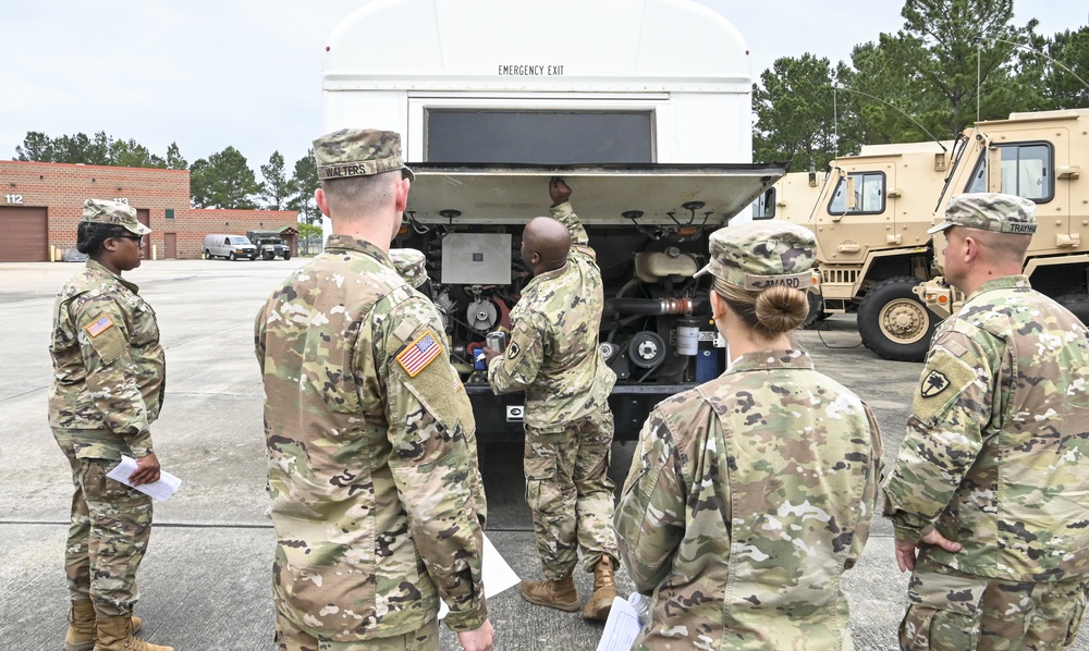 South Carolina National Guard conducts bus familiarization training