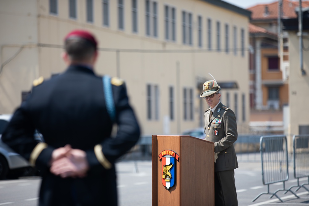 USAG Italy Commemorates Italy’s Liberation Day Memorial Observance