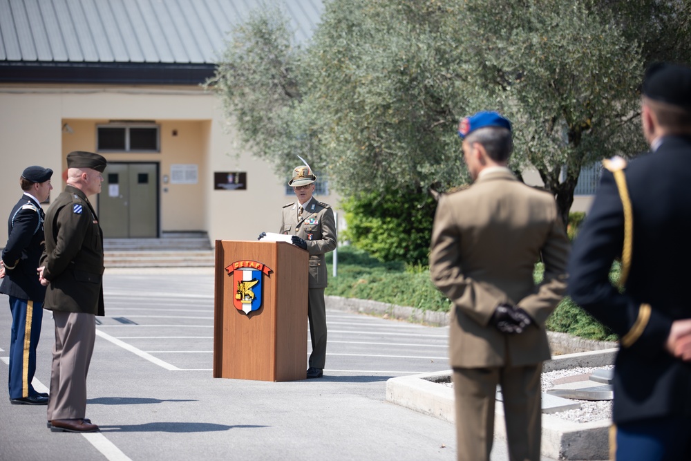 USAG Italy Commemorates Italy’s Liberation Day Memorial Observance