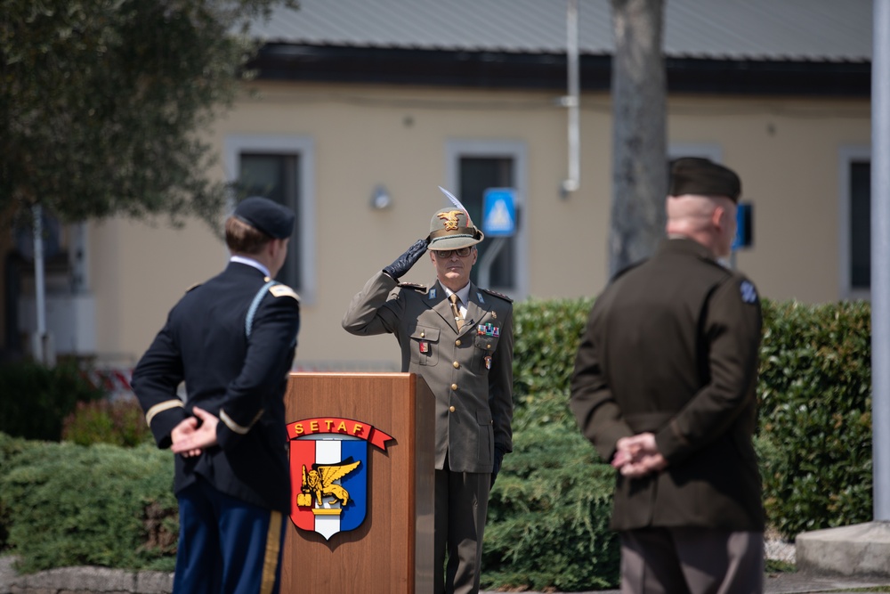 USAG Italy Commemorates Italy’s Liberation Day Memorial Observance