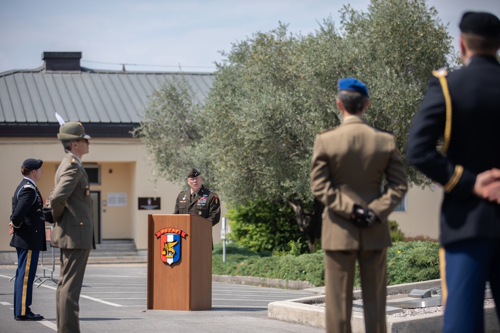 USAG Italy Commemorates Italy’s Liberation Day Memorial Observance