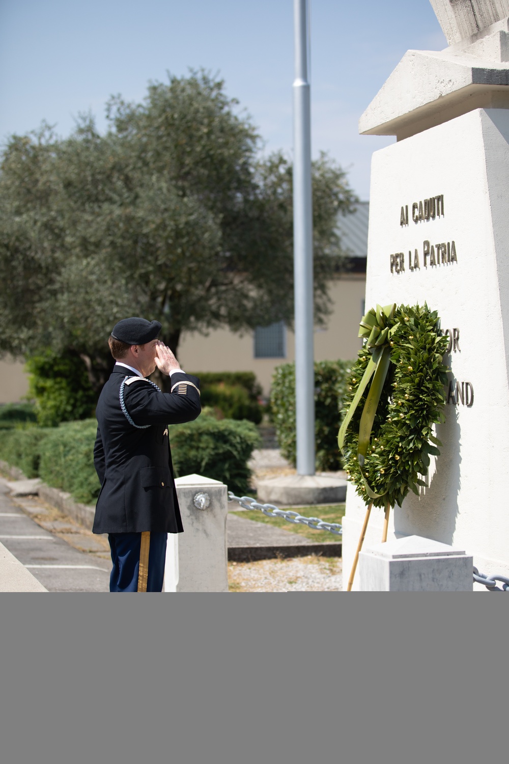 USAG Italy Commemorates Italy’s Liberation Day Memorial Observance