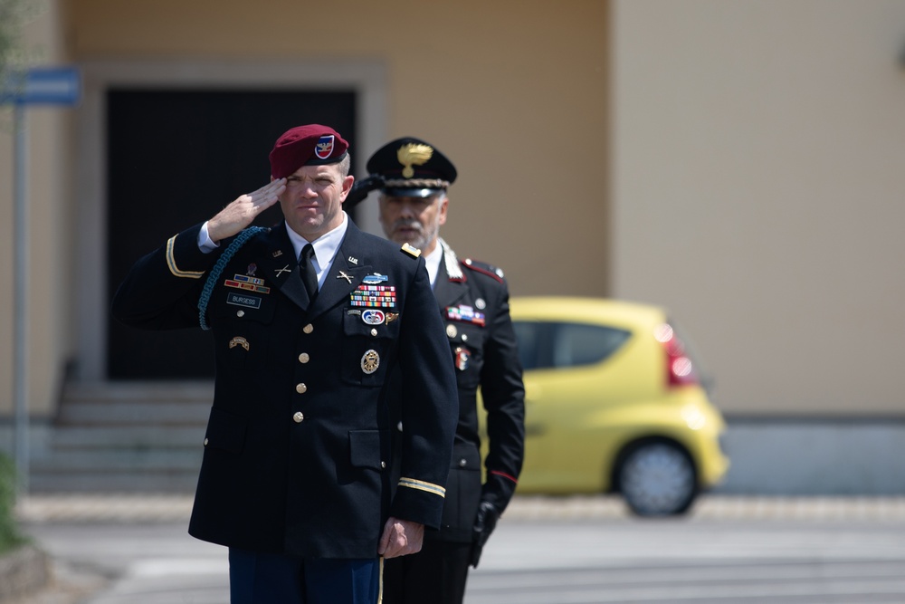 USAG Italy Commemorates Italy’s Liberation Day Memorial Observance