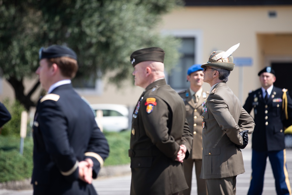 USAG Italy Commemorates Italy’s Liberation Day Memorial Observance