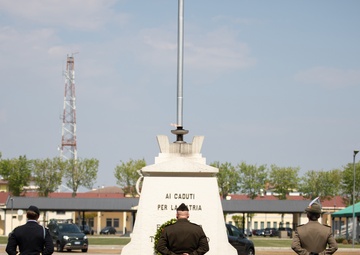USAG Italy Commemorates Italy’s Liberation Day Memorial Observance