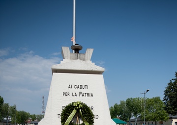 USAG Italy Commemorates Italy’s Liberation Day Memorial Observance