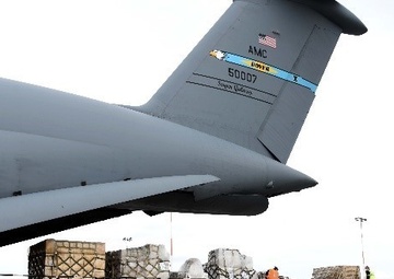 Team Mildenhall transports COVID-19 equipment to Ghana