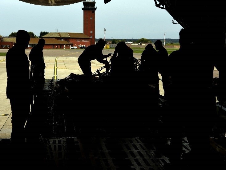 727th Air Mobility Squadron delivers during COVID-19 medical cargo mission