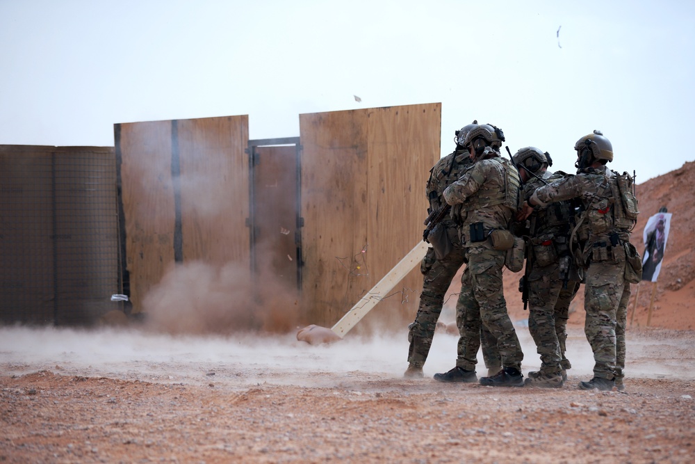 Green Beret breach training at ATG