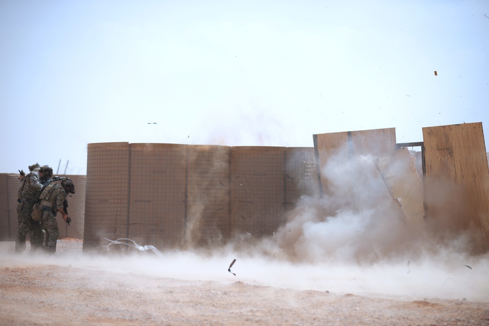 Green Beret breach training at ATG