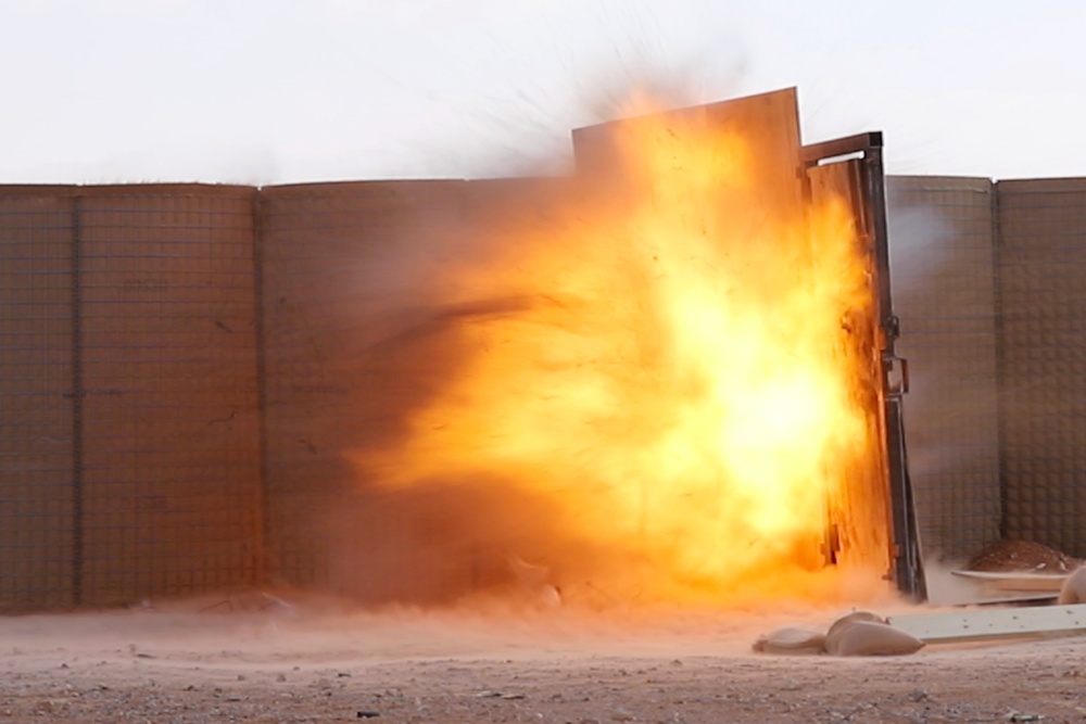 Green Beret breach training at ATG