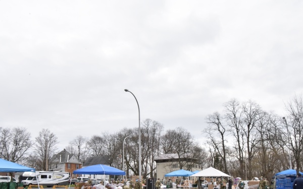 Helping feed 1000 families