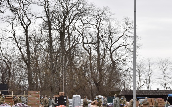 Helping feed 1000 families