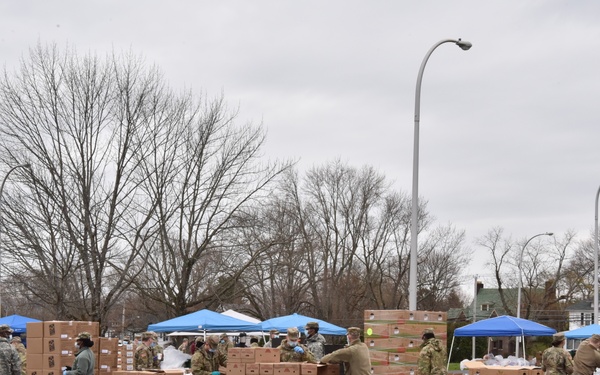 Helping feed 1000 families