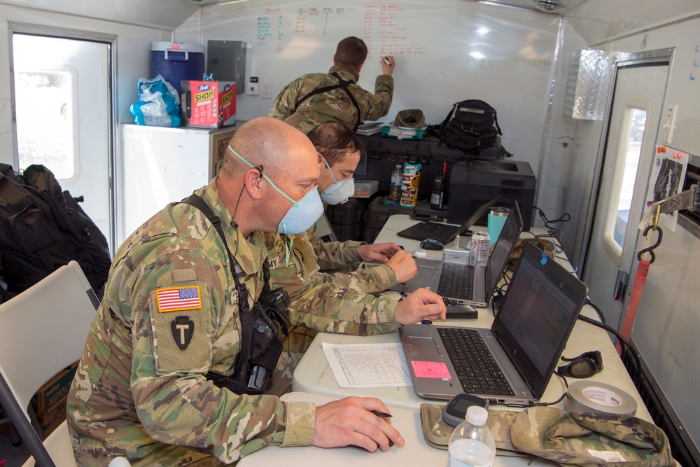 Colorado National Guard Members support the COVID-19 Response Efforts