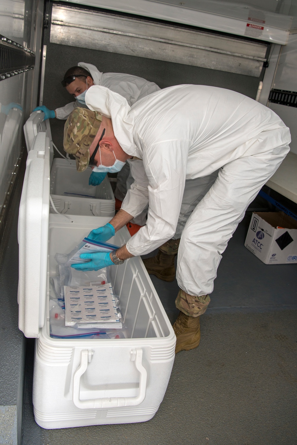 Colorado National Guard Members support the COVID-19 Response Efforts