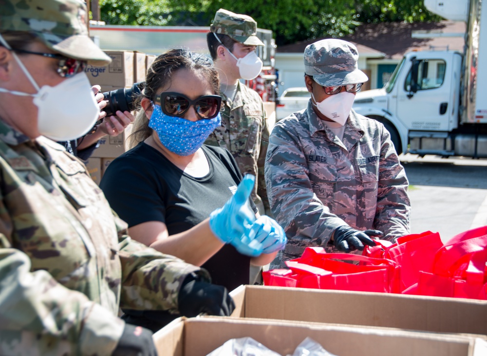 Texas Airmen serving during COVID-19
