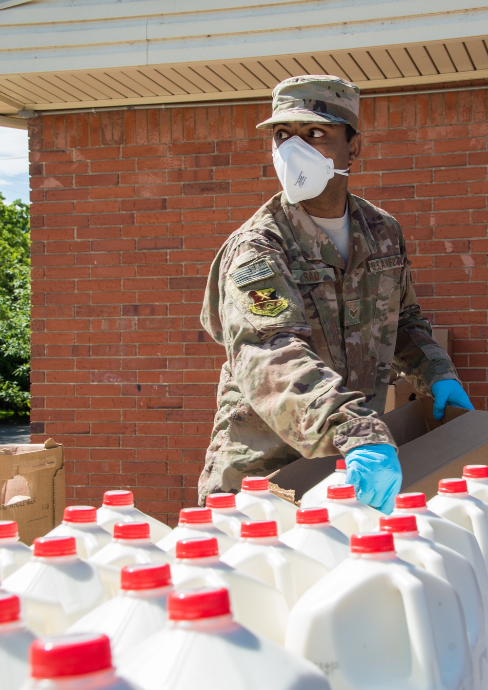 Texas Airmen serving during COVID-19
