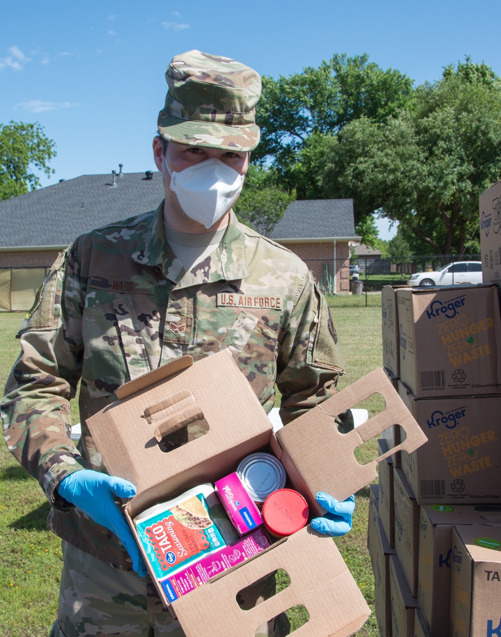 Texas Airmen serving during COVID-19