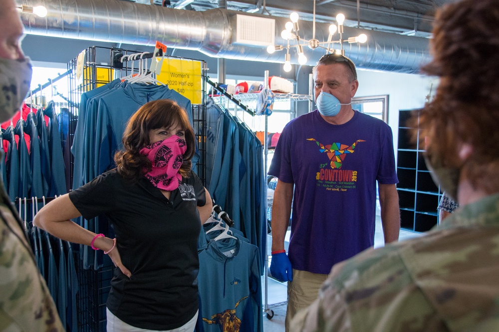 Texas Airmen serving during COVID-19