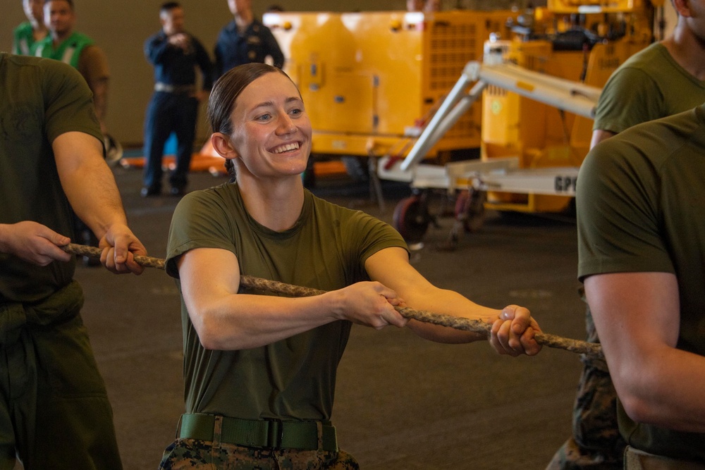 USS America (LHA 6) Conducts Replenishment-at-Sea
