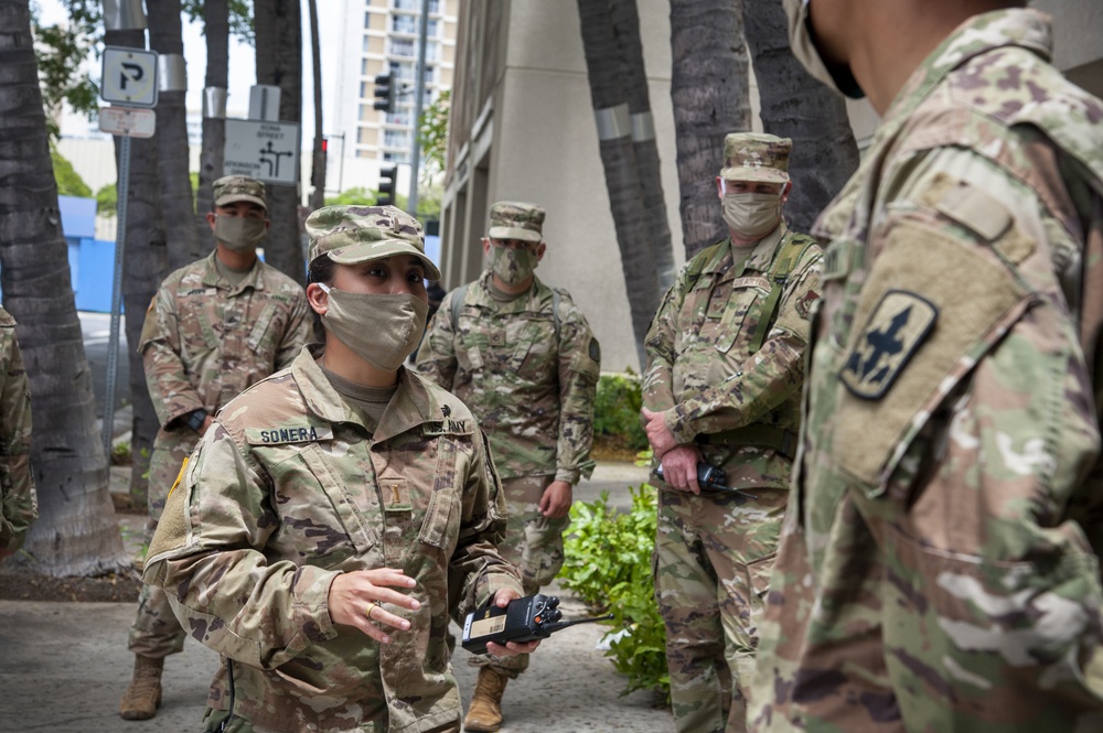 Hawaii National Guard Assists with Jobless Claims