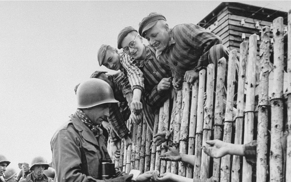 Rainbow Division Soldier memories of Dachau liberation in WWII