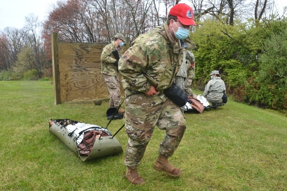 Pa. Guard members receive medical training at Fort Indiantown Gap