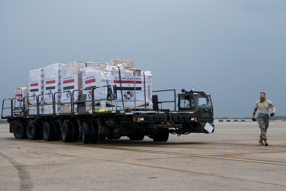 89th APS aids FEMA, FDA with Egyptian medical supplies shipment